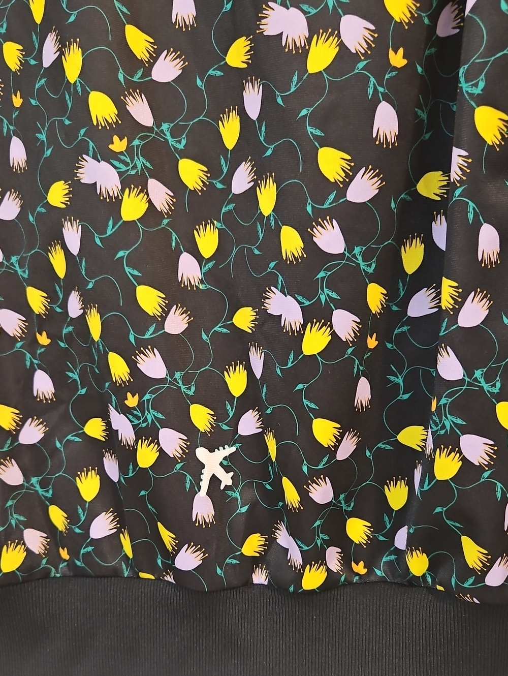 Adidas Floral Zip-Up Jacket - Picture 10 of 13